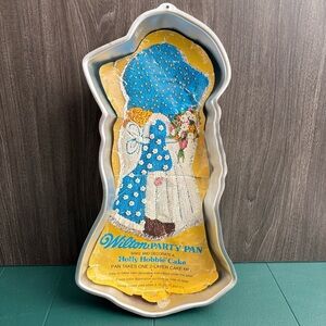 New vintage! Aluminum 1975 Holly Hobbie cake pan by American Greetings Corp